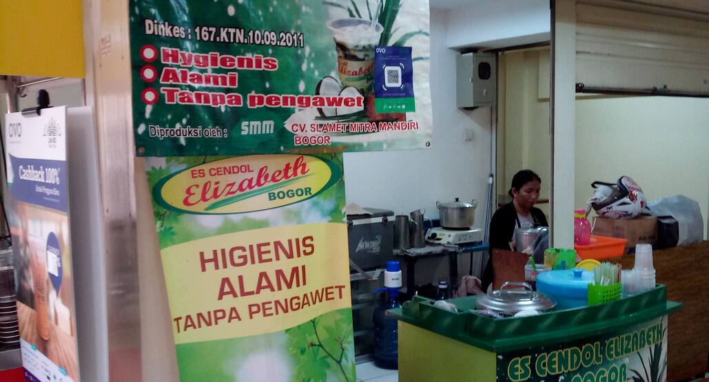 Es Cendol Elisabeth Menu Menu For Es Cendol Elisabeth Pasar Baru Jakarta